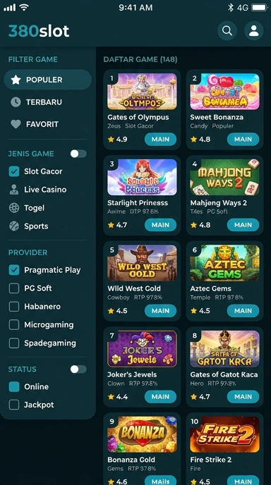 380slot - Indeks Aplikasi Populer & Kanal Uji Terpercaya