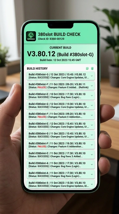 Riwayat Versi 380slot untuk Pengguna Android