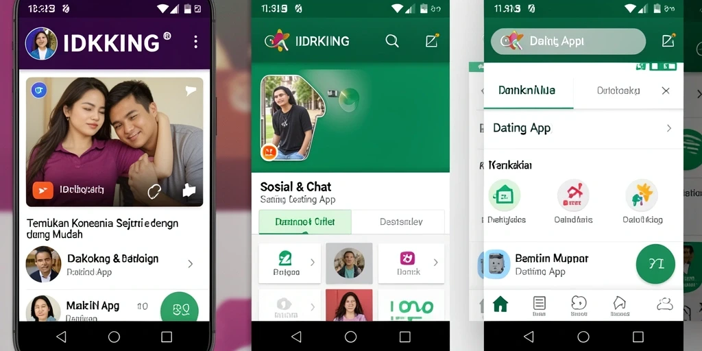 Tampilan antarmuka IDRKING yang intuitif dan menarik.